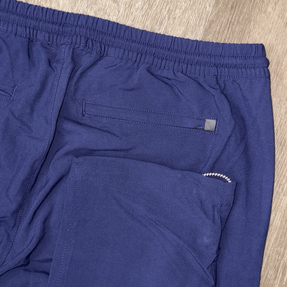 Tasc Performance Bamboo Trek Pants Men's Large Blue Jogger Elastic Waist